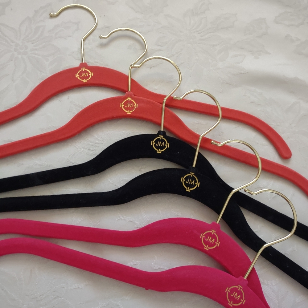 Joy Mangano Velvety Soft Multi Colors Gold Hook Black Orange Pink